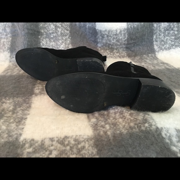 Jessica Simpson Kesaria Suede Ankle Boots - Picture 4 of 6